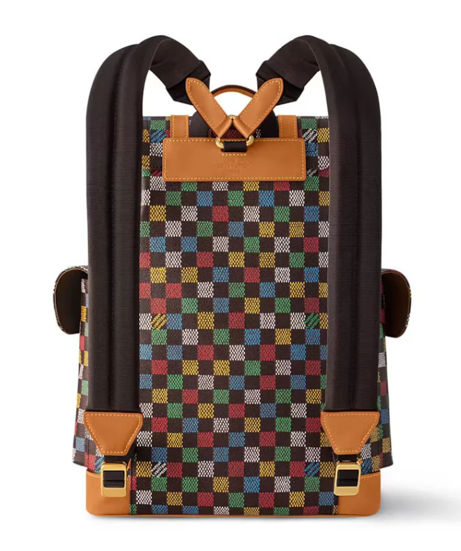 Louis Vuitton Christopher MM LV Vers Damier Ebene Multicolor – Image 3