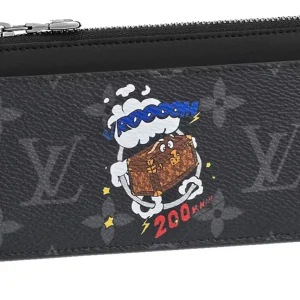 Louis Vuitton Coin Card Holder Black