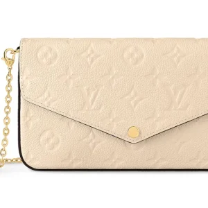 Louis Vuitton Felicie Pochette Cream