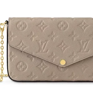 Louis Vuitton Felicie Pochette Turtledove