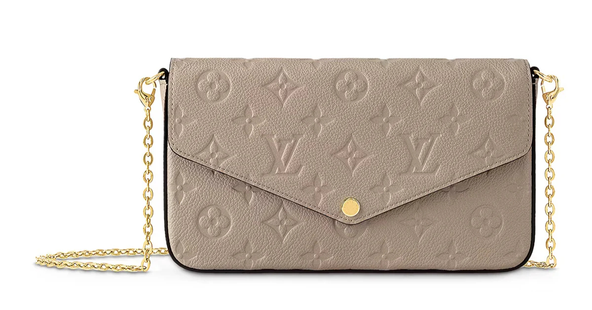 Louis Vuitton Felicie Pochette Turtledove