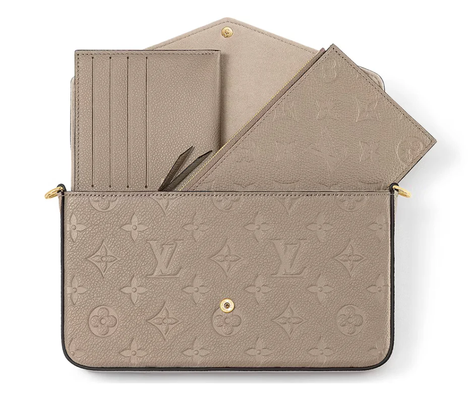 Louis Vuitton Felicie Pochette Turtledove – Image 3
