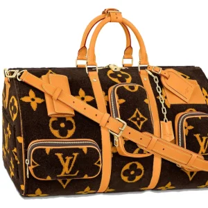 Louis Vuitton Keepall 50 Tuffetage Monogram Multipocket Multicolore