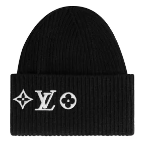 Louis Vuitton LV Headline Beanie Black