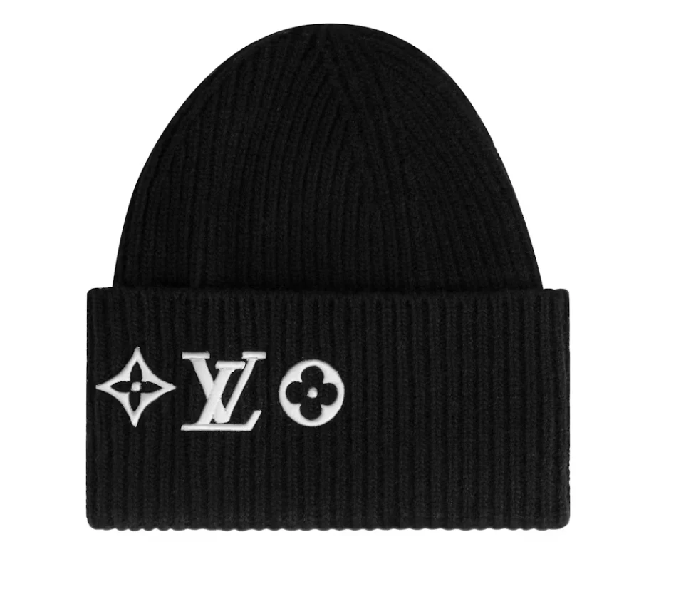 Louis Vuitton LV Headline Beanie Black