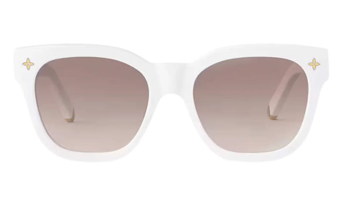 Louis Vuitton x Takashi Murakami My Monogram Multicolor Square Sunglasses White – Image 3