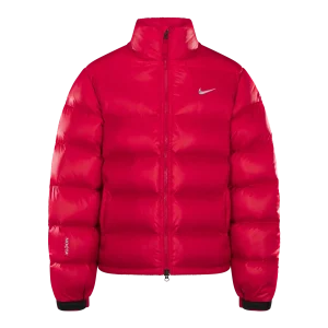 Nike x Drake NOCTA Sunset Puffer Jacket Red