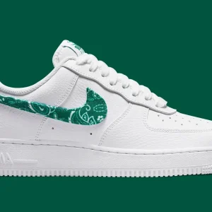 Nike Air Force 1 Low '07 Essential White Green Paisley