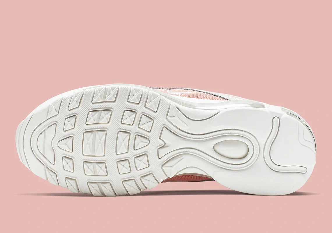 Nike - Air Max 97 Summit White Bleached Coral – Image 7