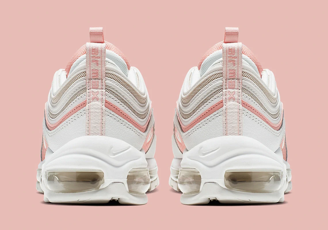 Nike - Air Max 97 Summit White Bleached Coral – Image 6