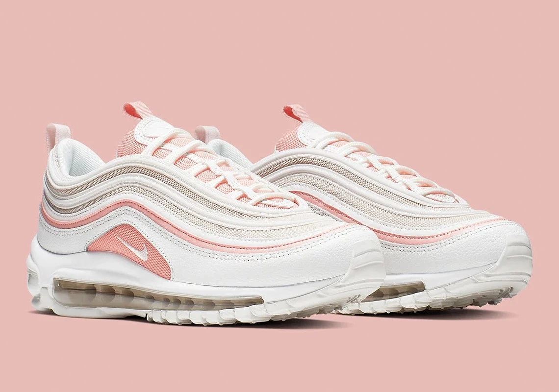 Nike - Air Max 97 Summit White Bleached Coral – Image 3