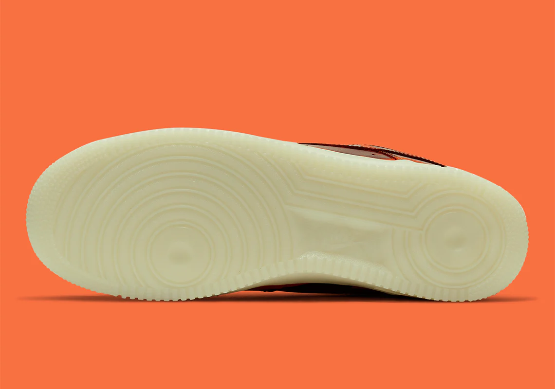 Nike - Air Force 1 Low Orange Skeleton – Image 7