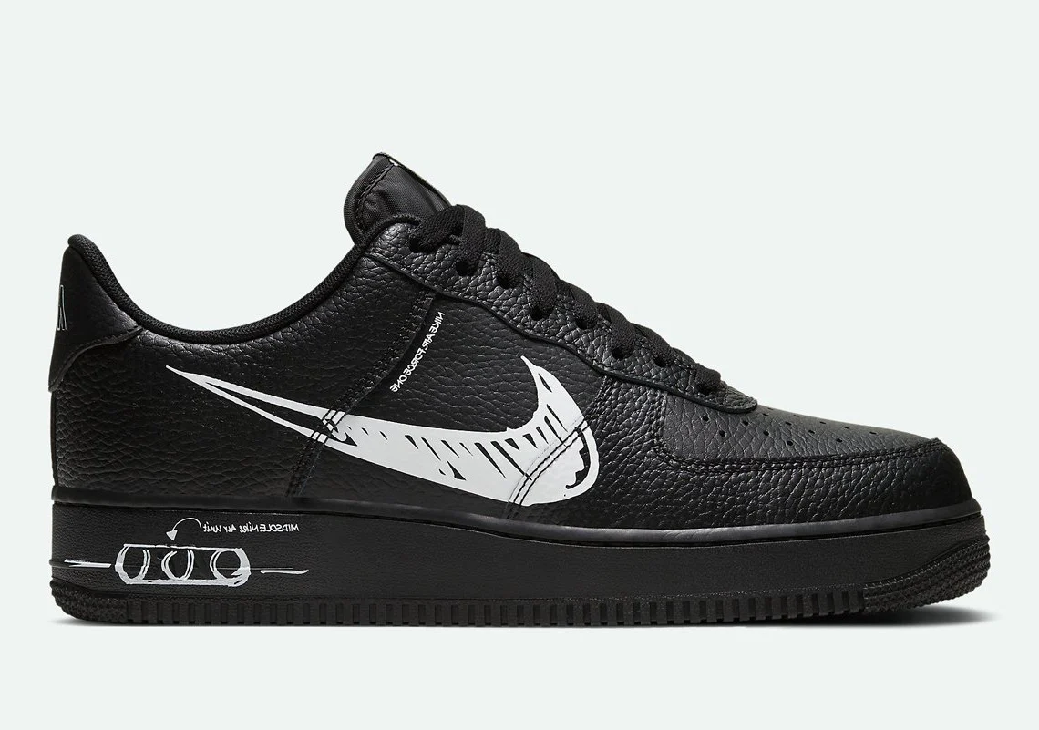 Nike - Air Force 1 Low Sketch Black – Image 2