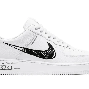Nike - Air Force 1 Low Sketch White Black