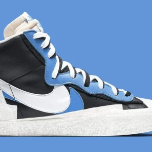 Nike - Blazer High sacai White Black Legend Blue