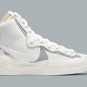 Nike - Blazer Mid Sacai White Grey