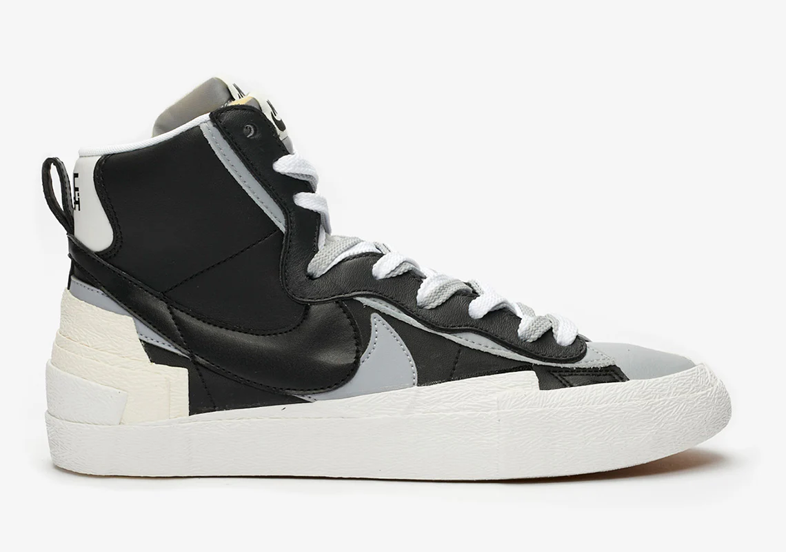 Nike - Blazer Mid sacai Black Grey – Image 4
