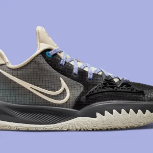 Nike Kyrie 4 Low Black Grey Rattan