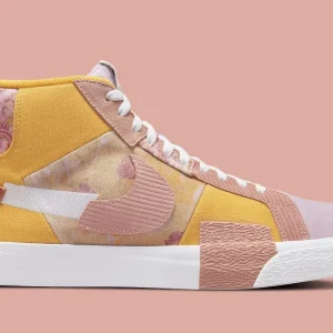 Nike SB Zoom Blazer Mid Premium Floral Paisley Sanded Gold