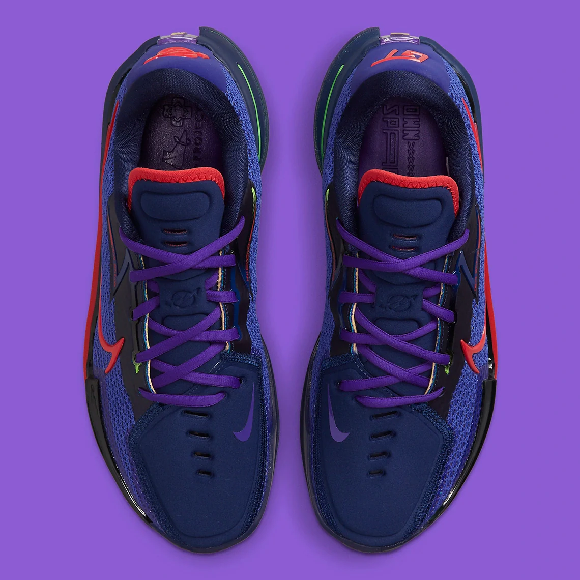 Nike Air Zoom G.T. Cut Blue Void Purple Red – Image 5