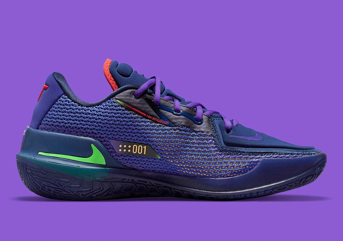 Nike Air Zoom G.T. Cut Blue Void Purple Red – Image 4