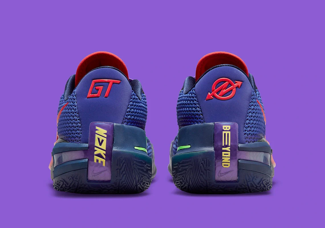 Nike Air Zoom G.T. Cut Blue Void Purple Red – Image 6