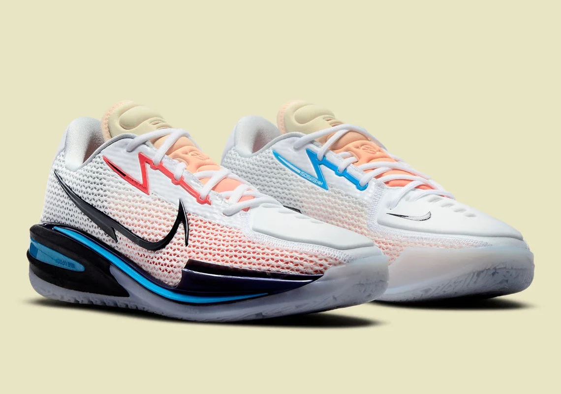 Nike Air Zoom G.T. Cut White Black Laser Blue – Image 3