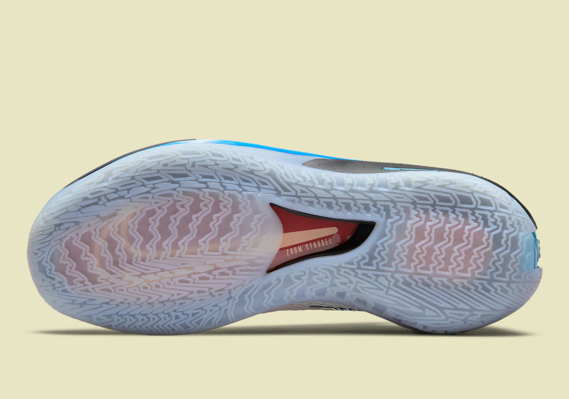 Nike Air Zoom G.T. Cut White Black Laser Blue – Image 9