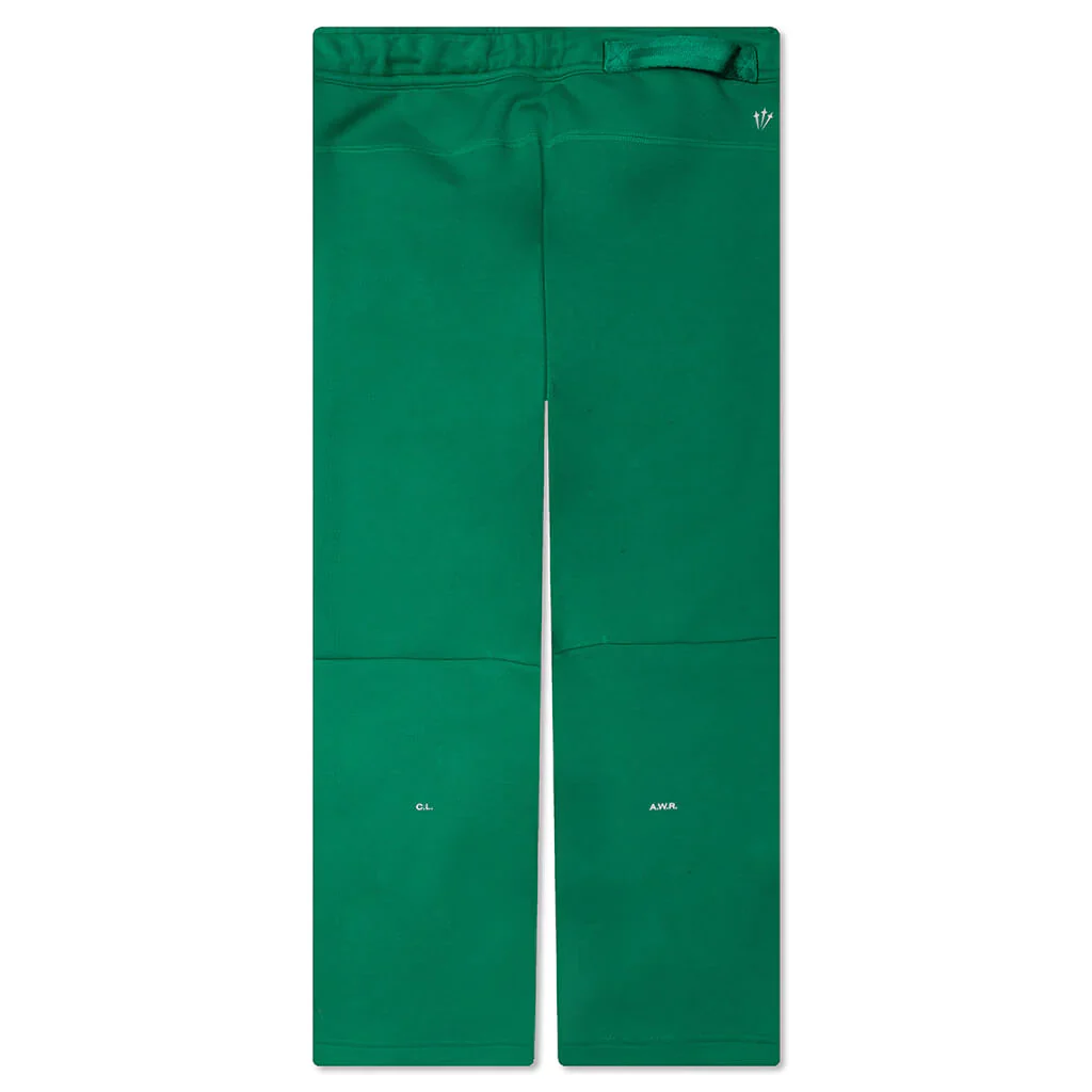 Nike x NOCTA Tech Fleece Open Hem Pant Stadium Green/Sail – Image 3