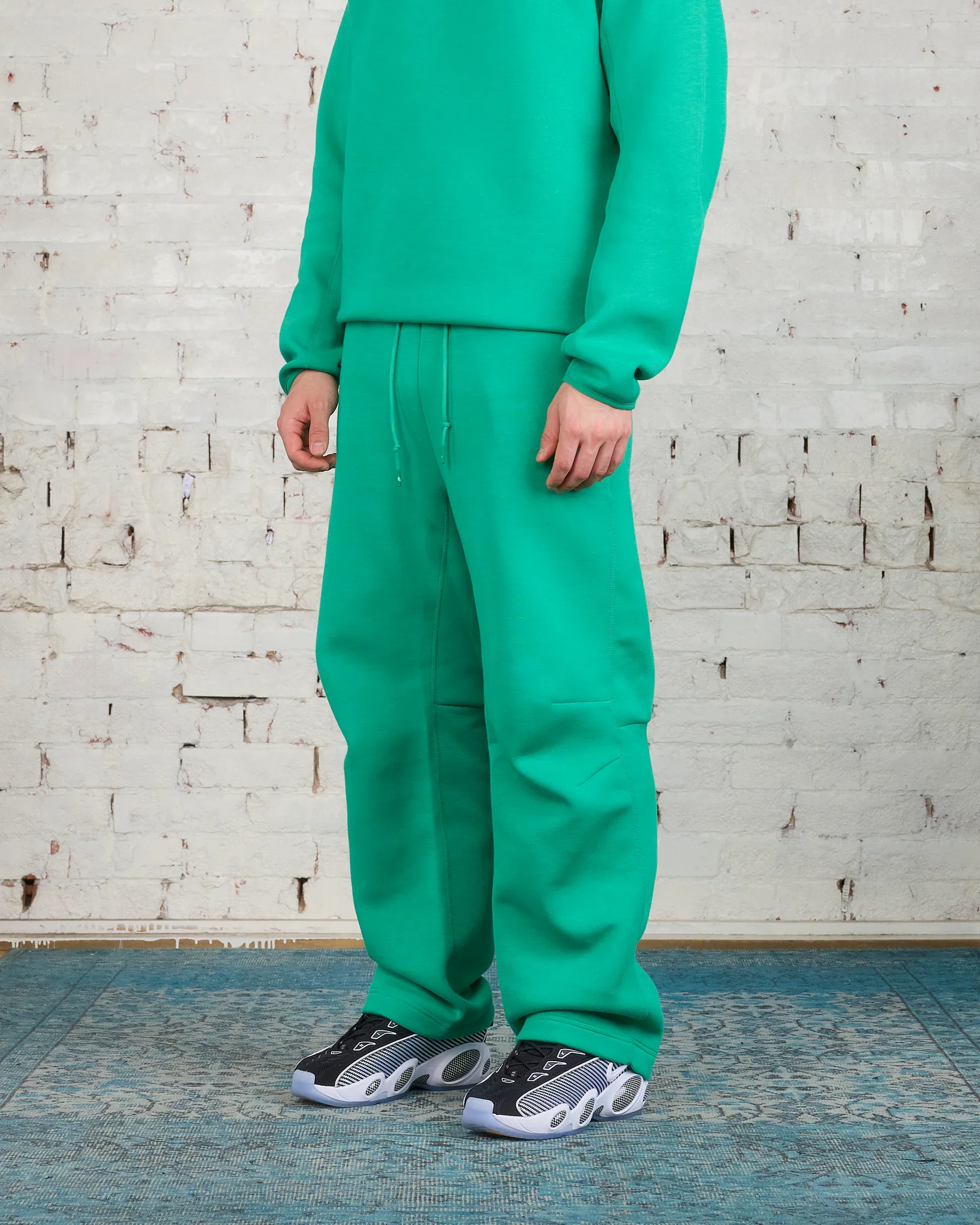 Nike x NOCTA Tech Fleece Open Hem Pant Stadium Green/Sail – Image 8