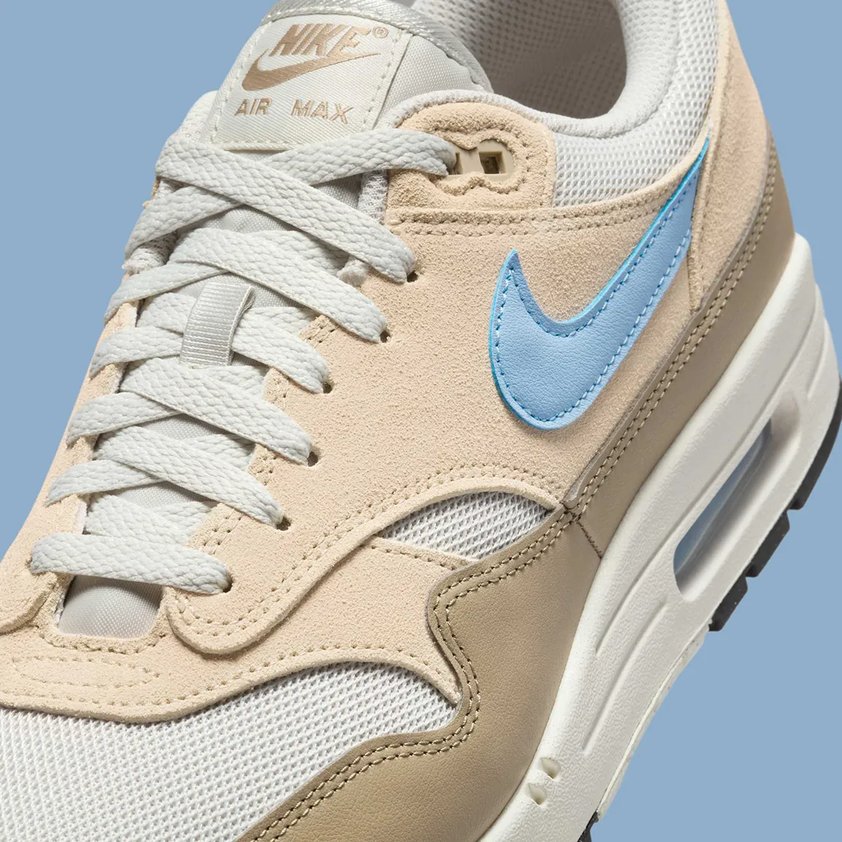 Nike Air Max 1 Essential Light Bone/Psychic Bleu – Image 7