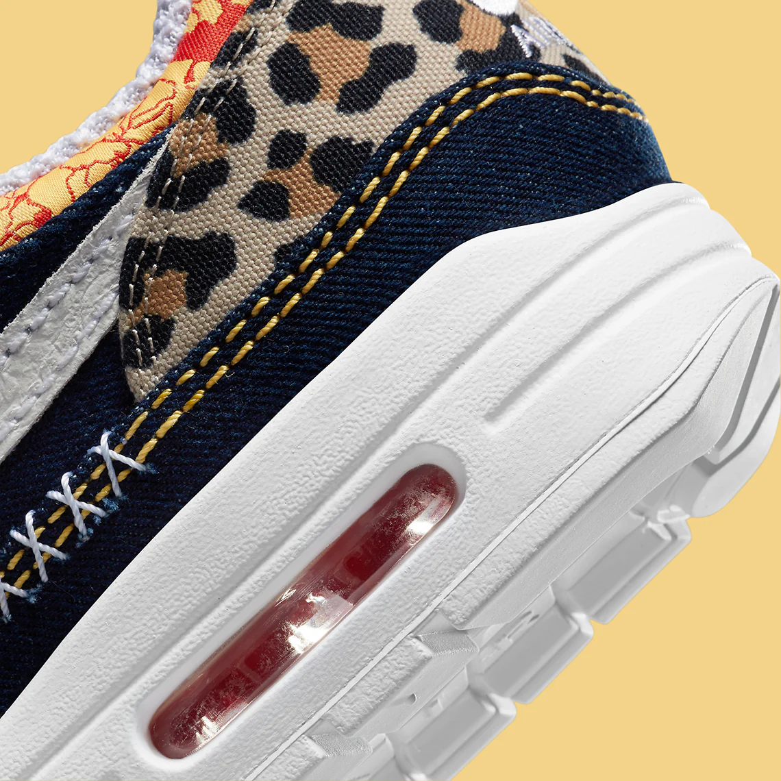 Nike Air Max 1 Premium Denim Leopard – Image 8