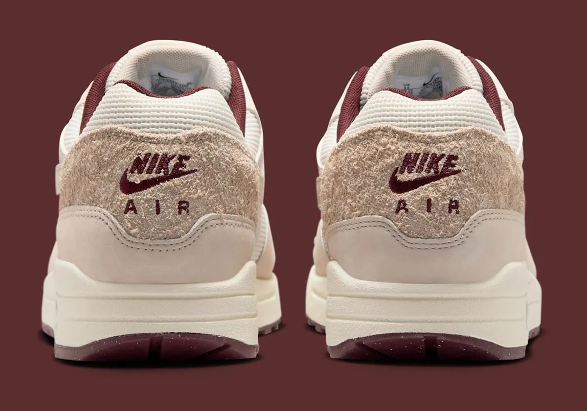 Nike Air Max 1 Sail Burgundy Crush – Image 7