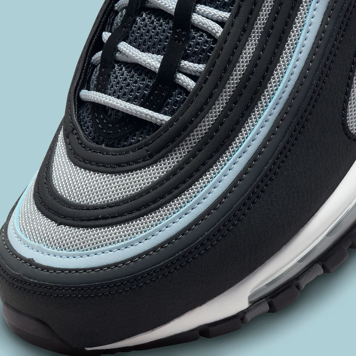 Nike Air Max 97 Black Iron Grey Blue Tint – Image 7