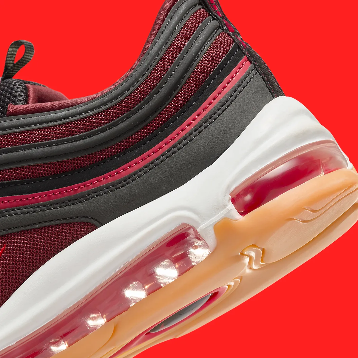 Nike Air Max 97 Black Team Scarlet – Image 8