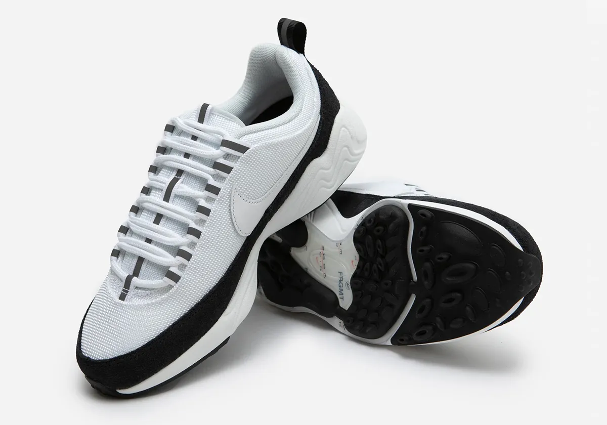 Nike Air Zoom Spiridon Fragment Design White Blue Void – Image 4