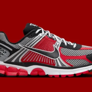 Nike Air Zoom Vomero 5 Metallic Silver University Red