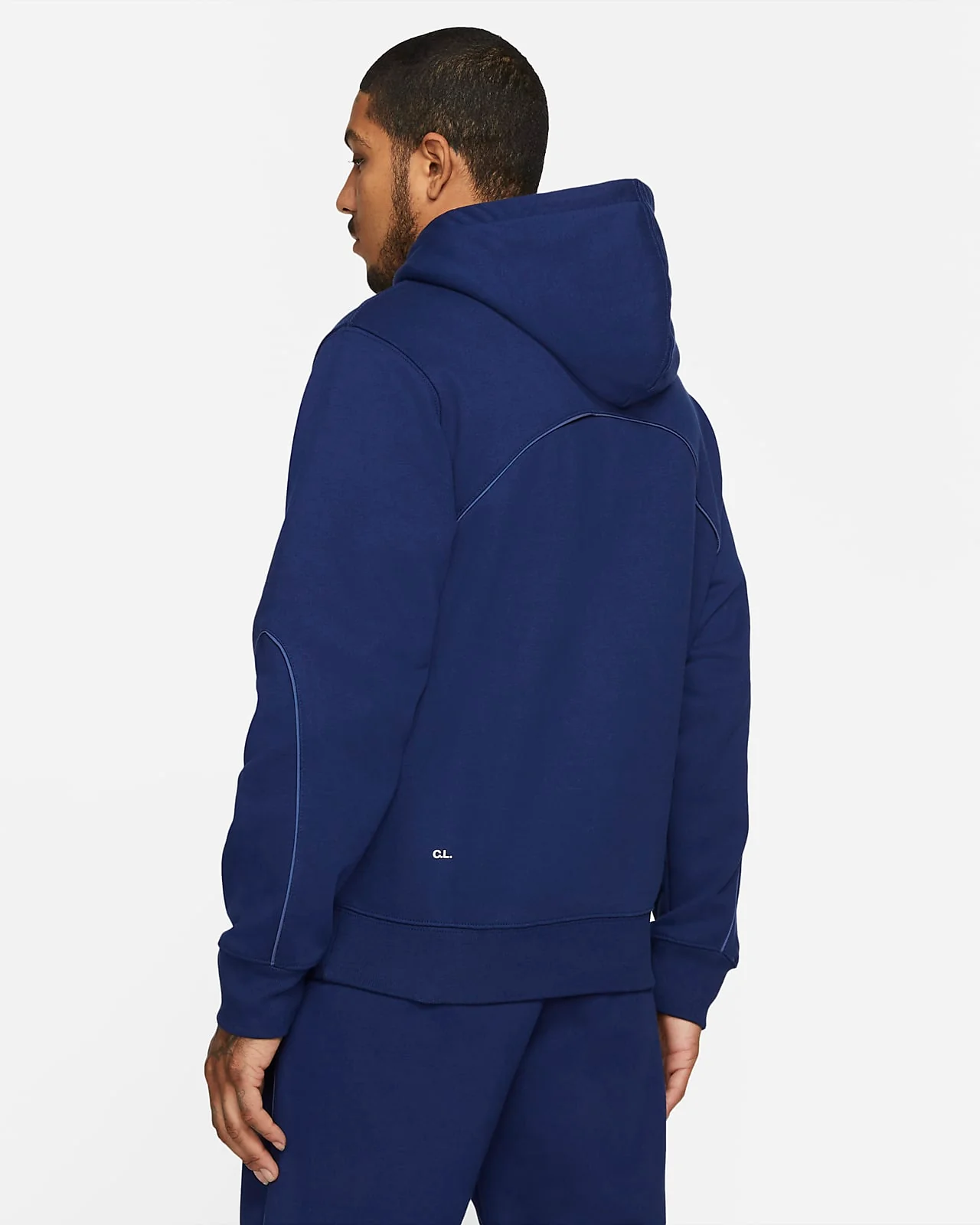 Nike x Drake NOCTA Cardinal Stock Hoodie Navy – Image 3