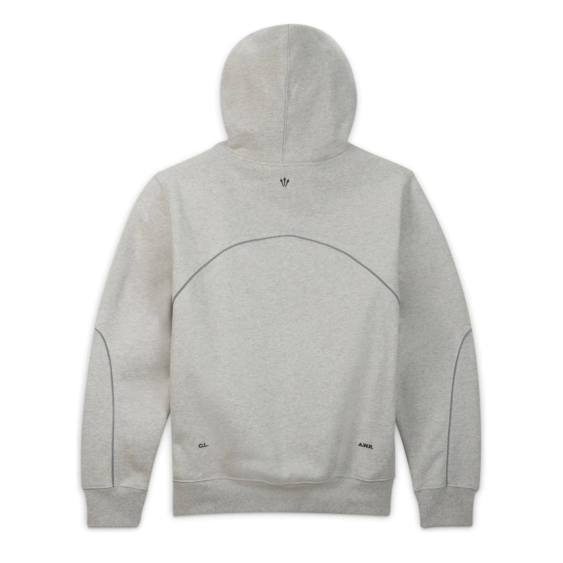 Nike x Drake NOCTA Cardinal Stock Hoodie Grey – Image 3
