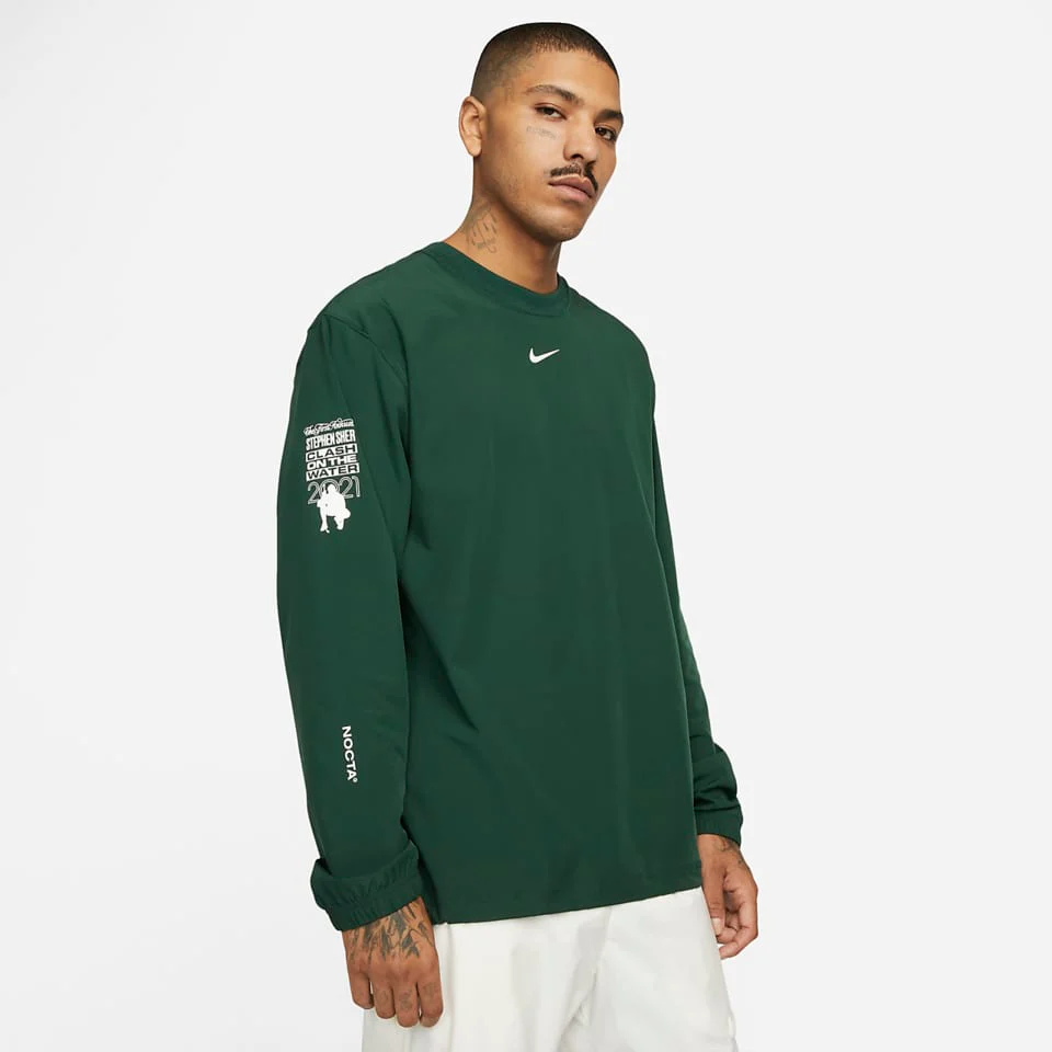 Nike x Drake NOCTA Golf Crewneck Top Green