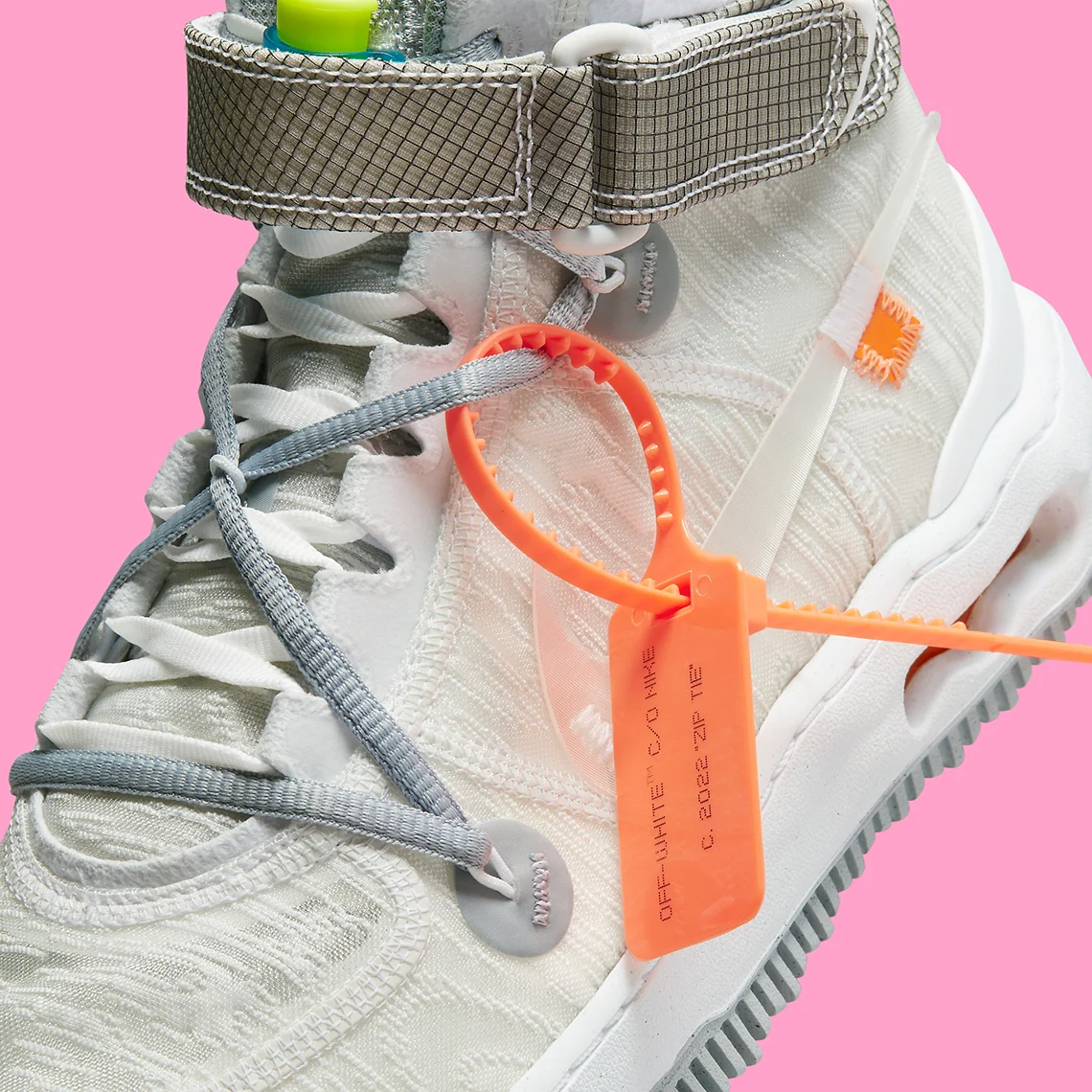 Nike Air Force 1 Mid Off-White White – Image 8