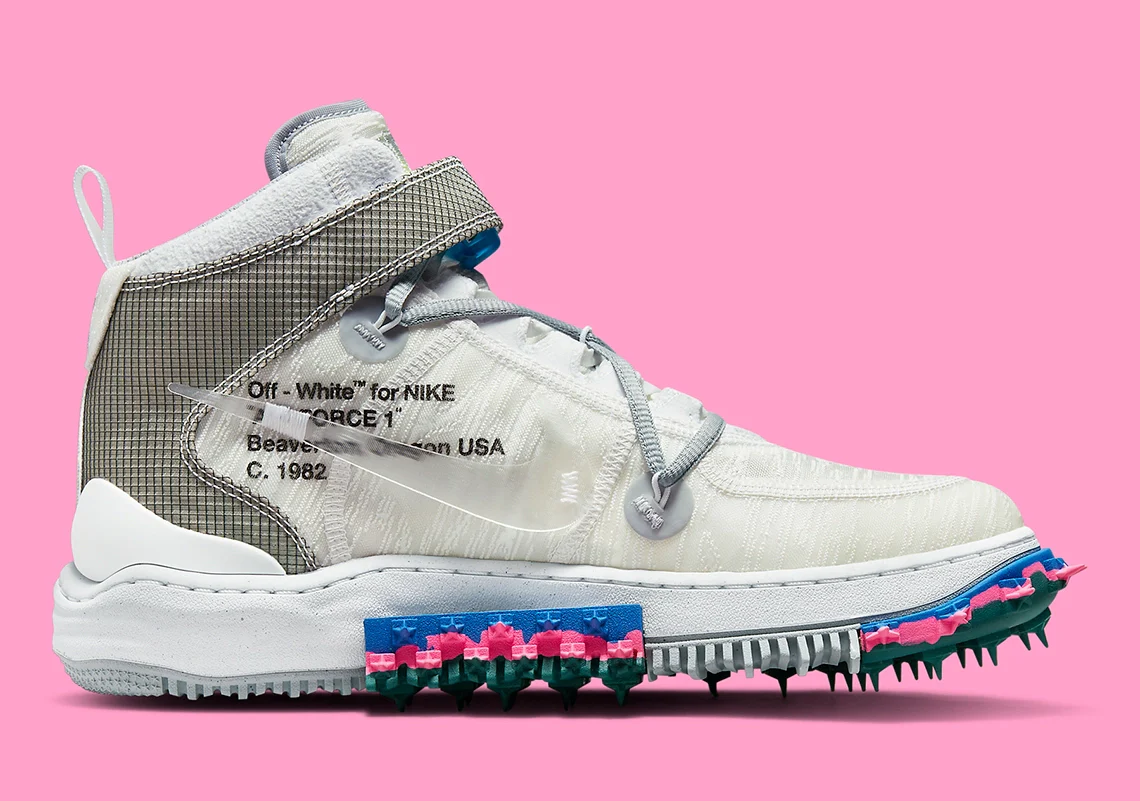 Nike Air Force 1 Mid Off-White White – Image 4