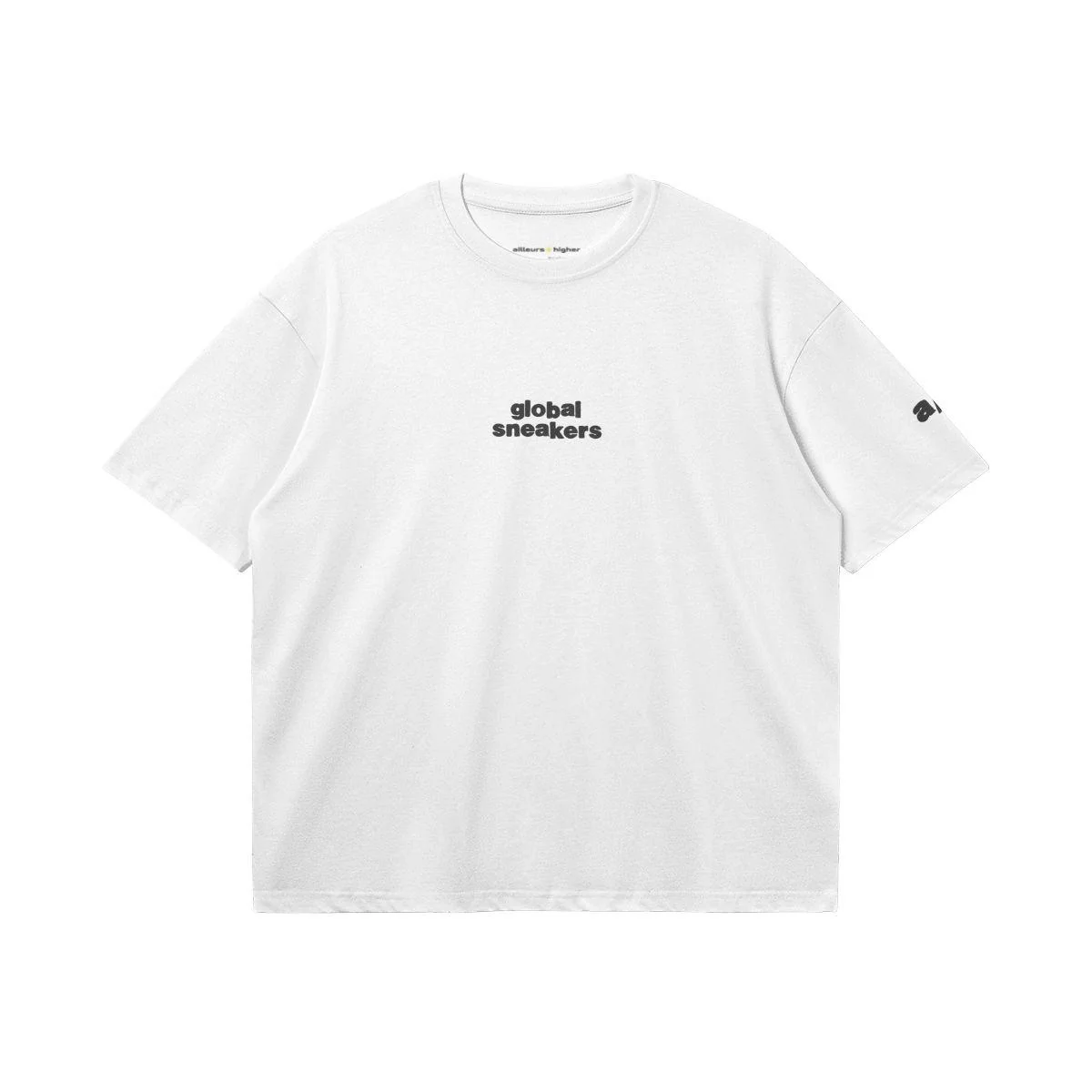 T-shirt Global Sneakers x Ailleurs/Higher “Marseille”Blanc