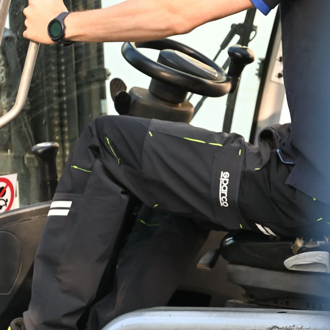 Pantalon Tech Oregon Gris/Jaune – Image 5