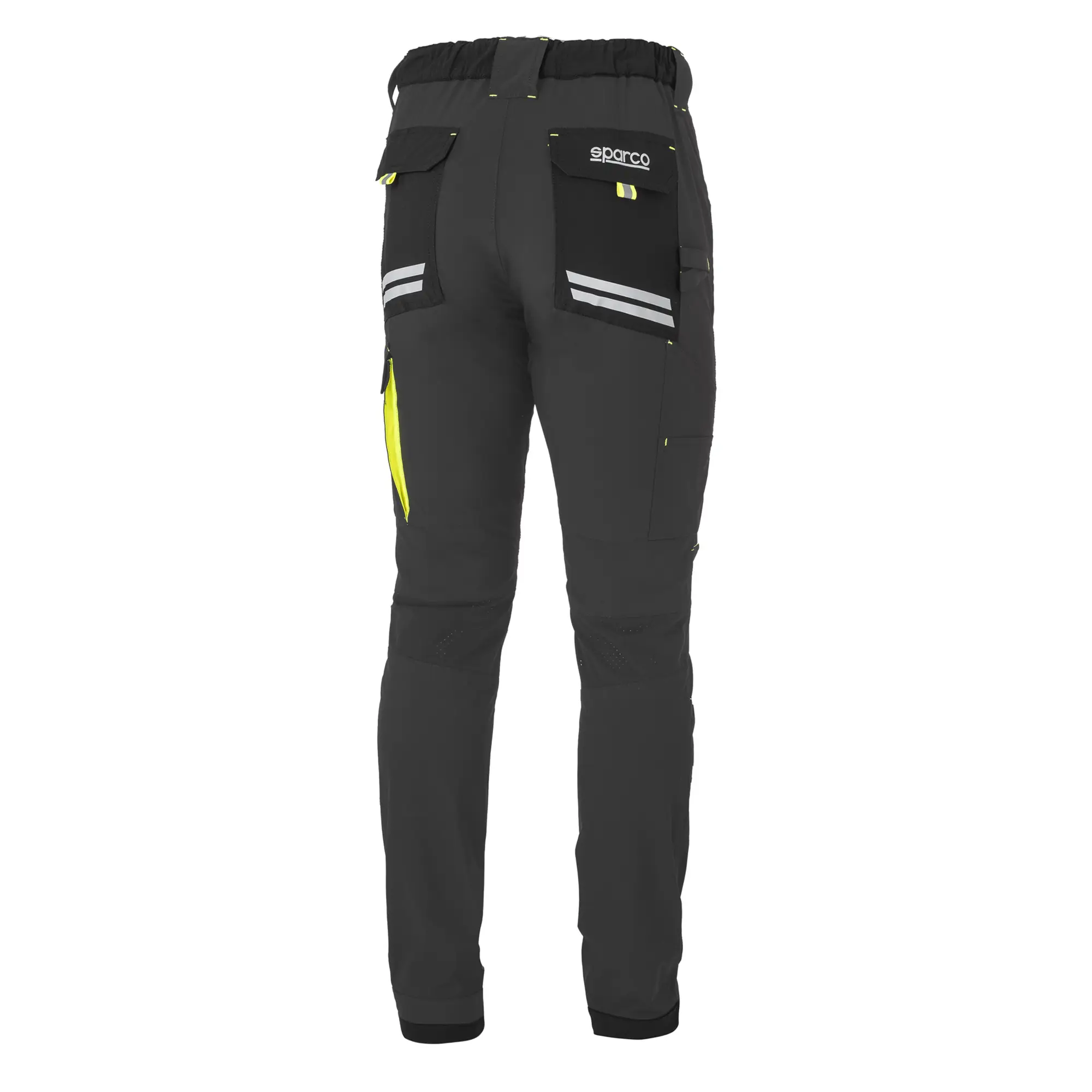 Pantalon Tech Light Kansas Gris/Jaune – Image 3