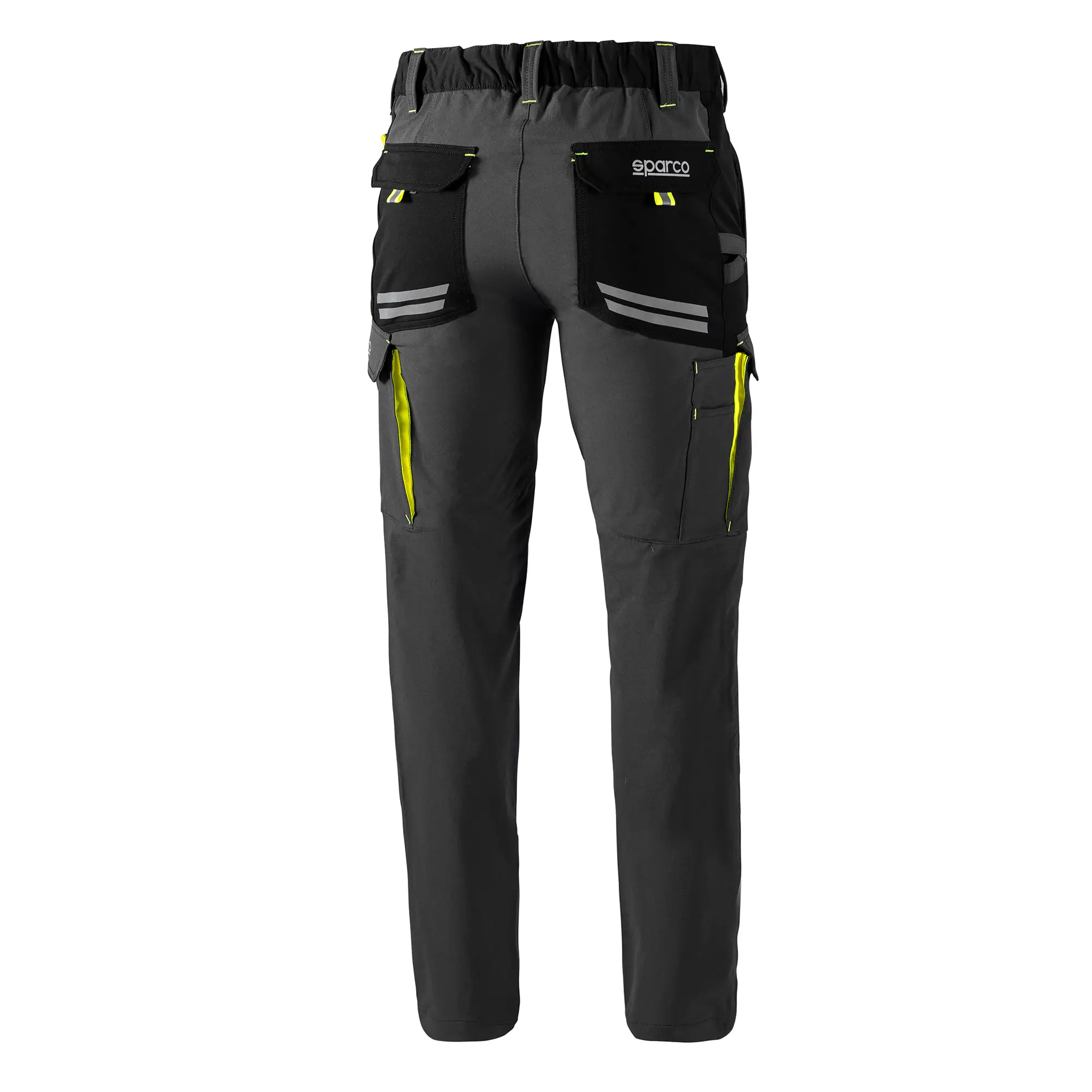 Pantalon Tech Oregon Gris/Jaune – Image 4