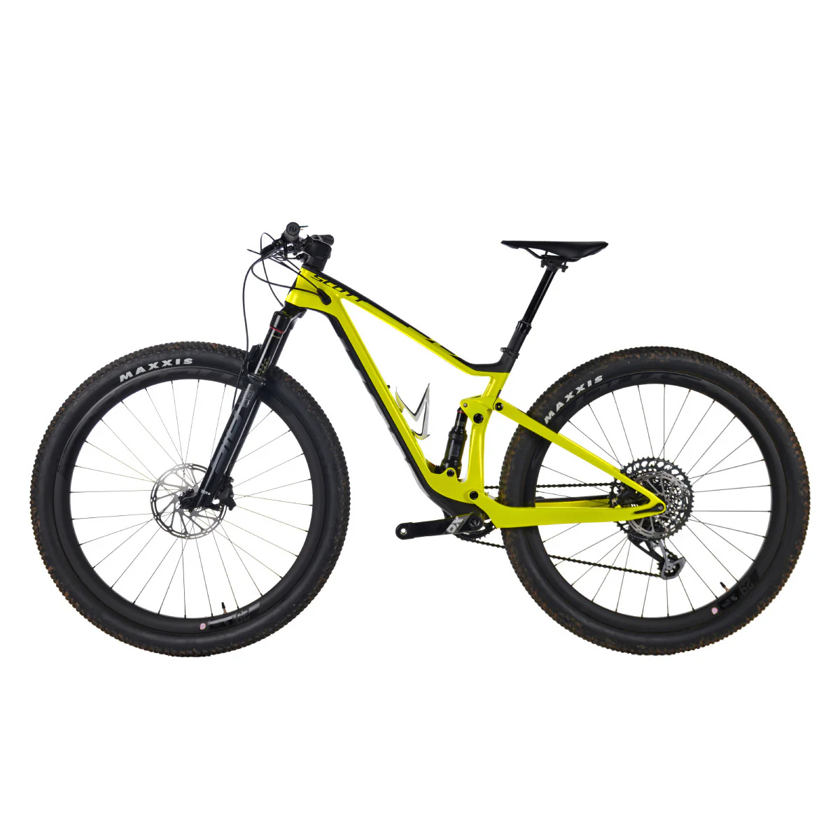 Scott Spark RC WC XO1 Medium Jaune – Image 3