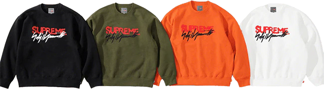 Supreme Yohji Yamamoto Crewneck