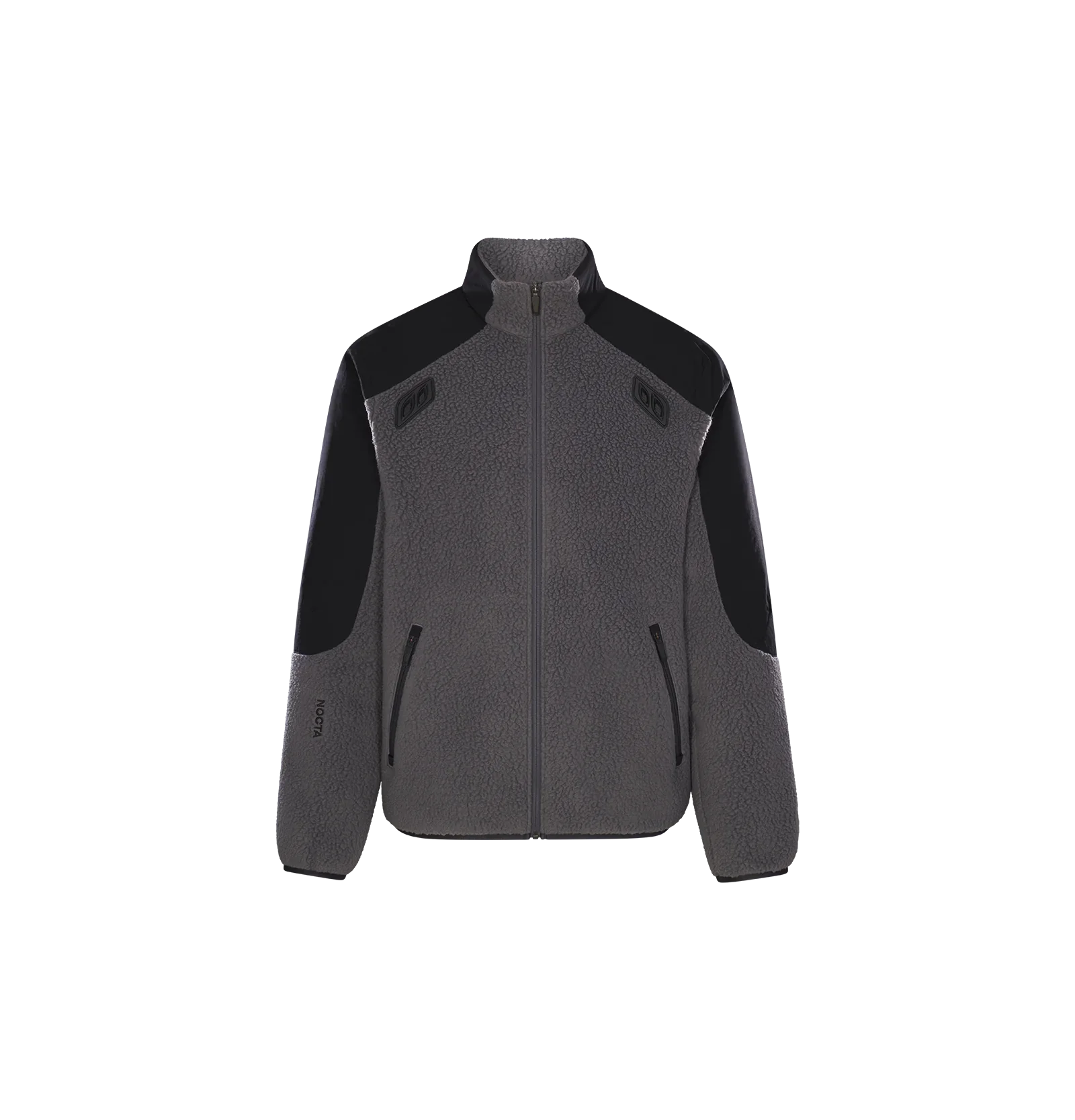Nike x NOCTA Tahr Sherpa Zip-Up Jacket Iron Grey – Image 2