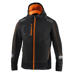 Veste Sofshell Tech York Noir/Orange